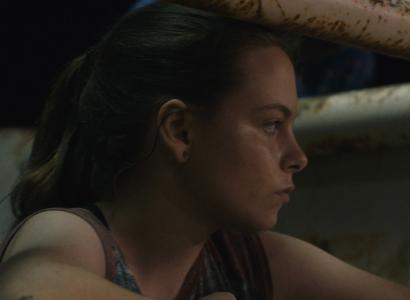 Girl looking pensive