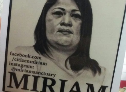 Picture of Miriam Vargas and words Citizen Miriam