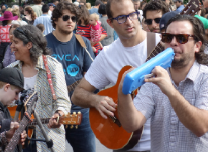 People playing instruments