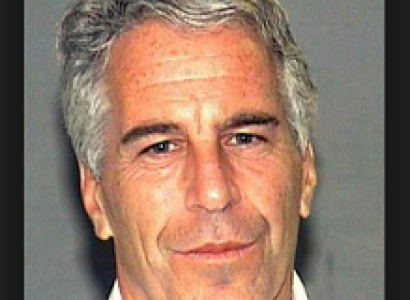 Gray haired white man with long face, black eyebrows looking worried