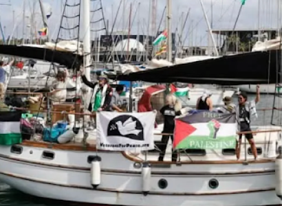 Boats in flotilla