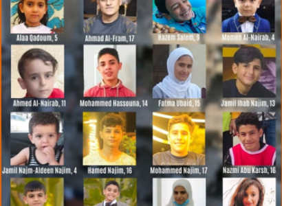 Photos of kids who were killed