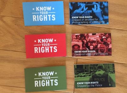 Know your rights brochures