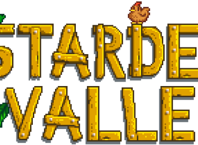 Words Stardew Valley like the letters are made out of woo