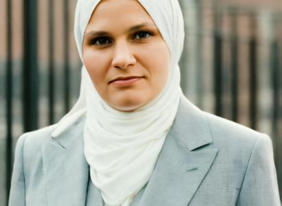 Women wearing a burka