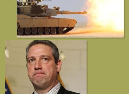 A tank and Tim Ryan