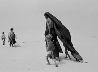 Black and white image from film