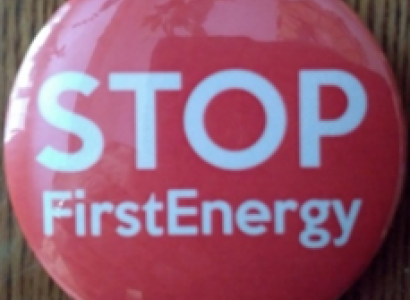 Button that says STOP First Energy