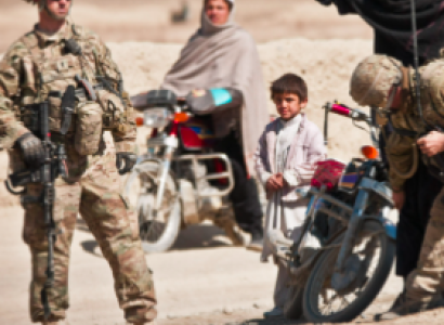 US troops and Taliban in Afghanistan