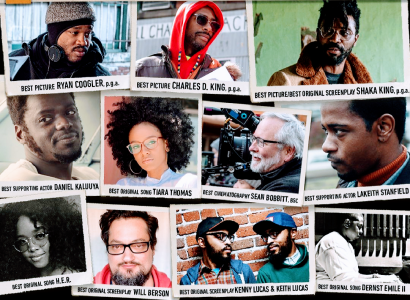 Collage of black actors