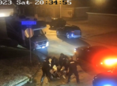Police beating Tyre Nichols