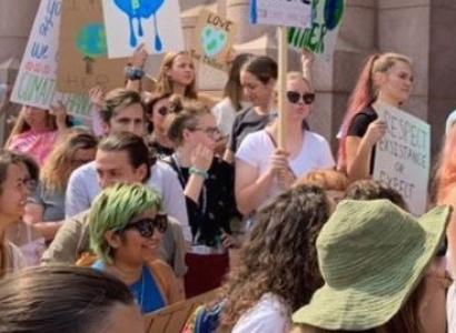 Students protesting