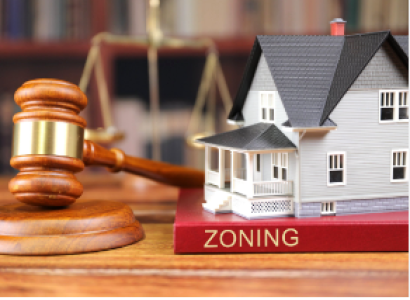 House and words Zoning