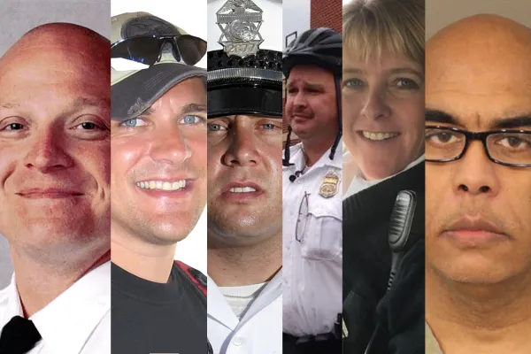 Faces of the people in the article