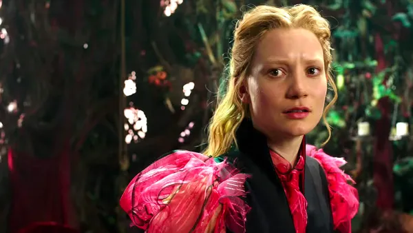 Mia Wasikowska as Alice in Alice Through the Looking Glass