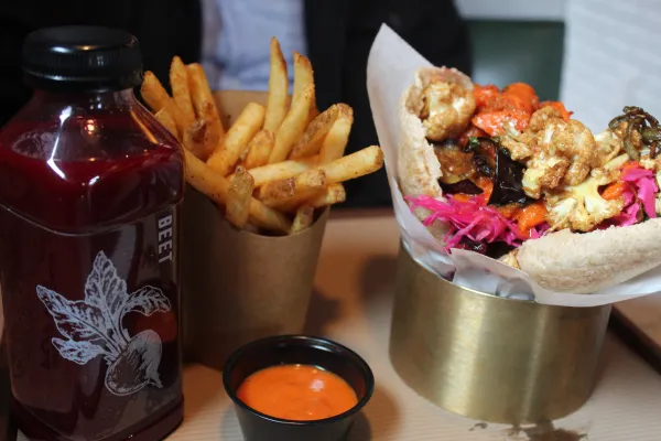 Vegan Falafel Sandwich