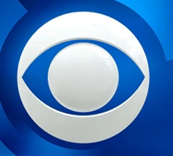 White image of a round circle with an oval around it and blue in the background