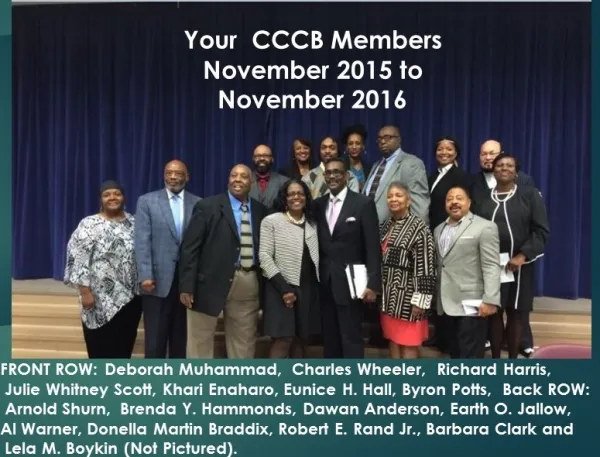 Photo of all the people in the Triple CB