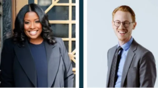 Tiara Ross and Jesse Vogel