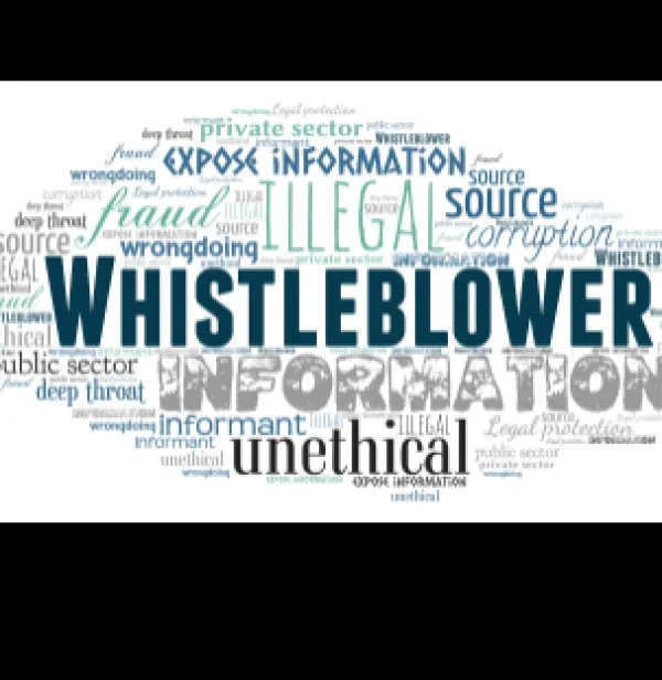 Word cloud for Whistleblower