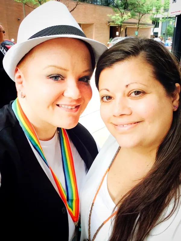 Jenn Moffitt (left) and Jerra Knicely (right)